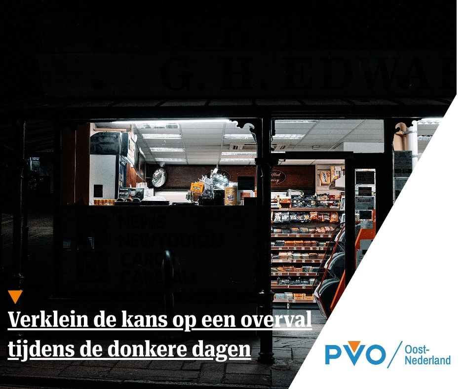 winkel tijdens donkere dagen